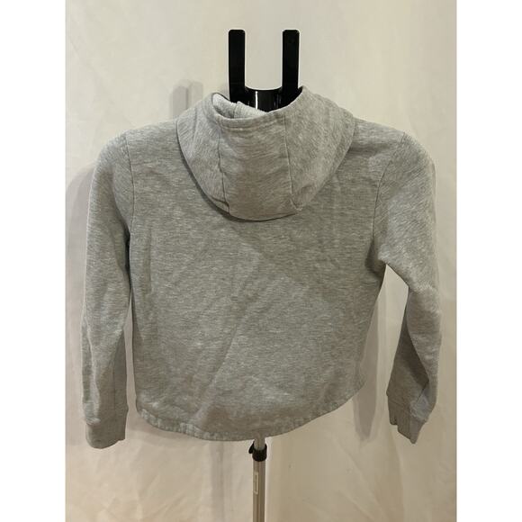 The North Face Gray Hoodie Girls size L (12) - Picture 2 of 3